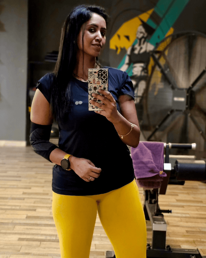 Polyester Straight Fit Women Workout Leggings at Rs 220 in Jalandhar