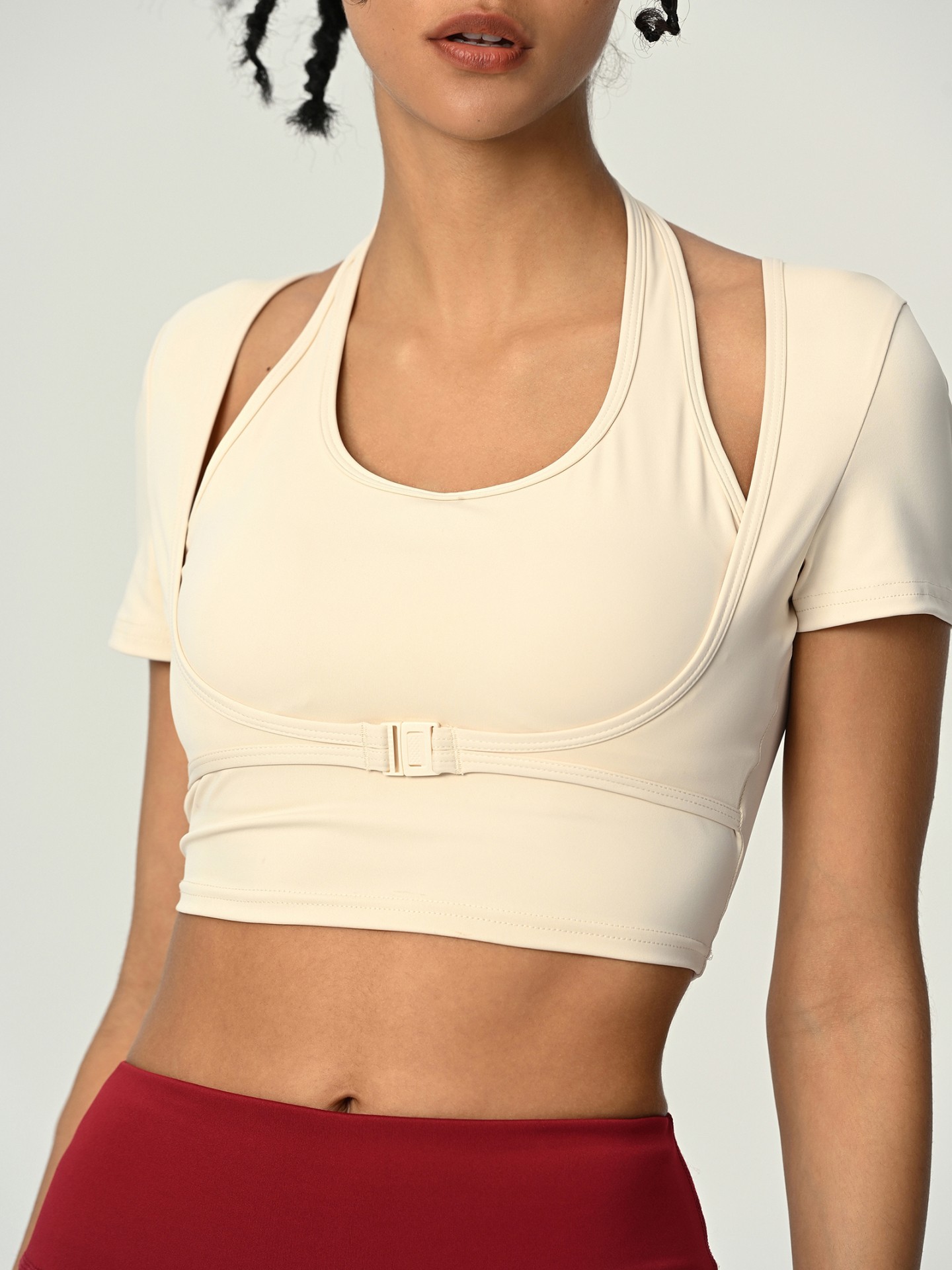 Cropped Sports T-shirt