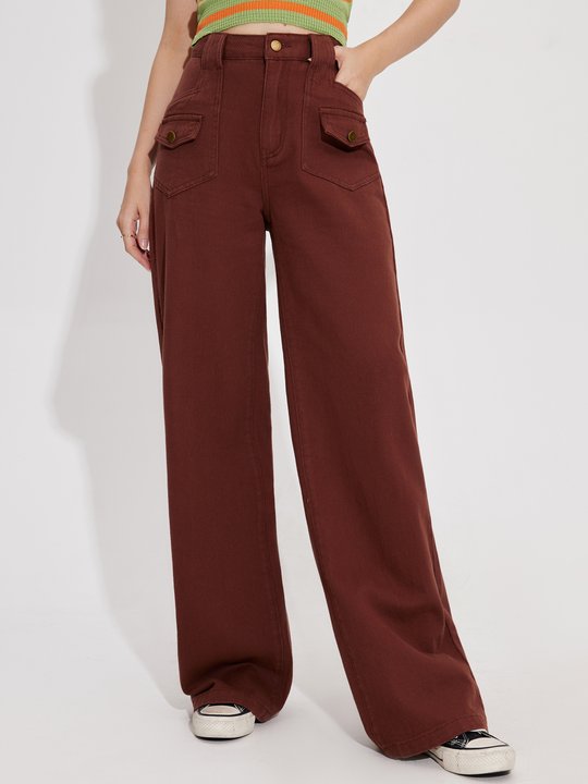 Need Formal high waisted beige/brown (or in middle of both colors) pants  under 1100. I've searched myntra, Ajio, , Urbanic. Can't find  anything under this range. : r/IndianFashionAddicts