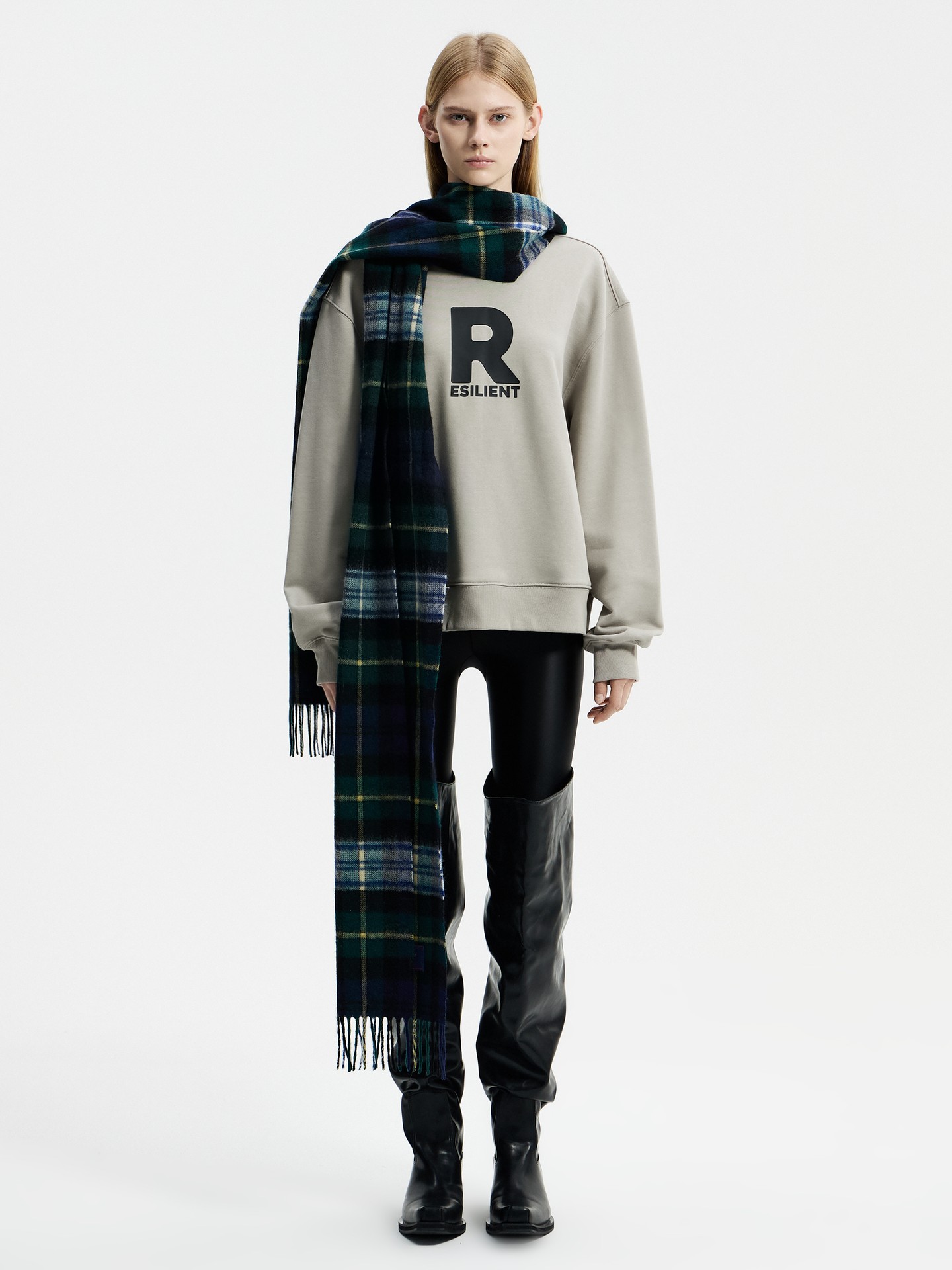 Printed Pullover Sweatshirt