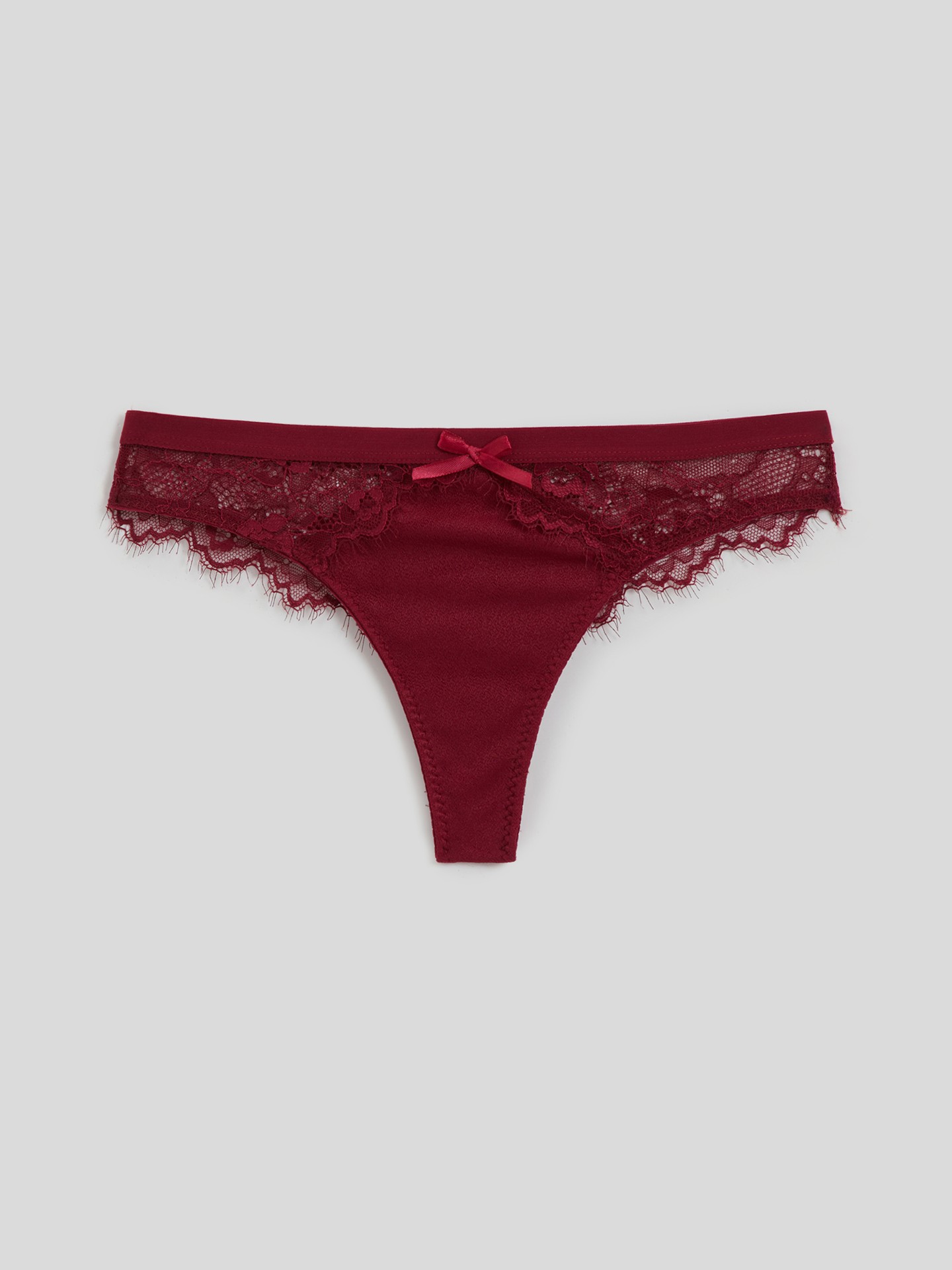 Lace Detail Thongs丨Urbanic