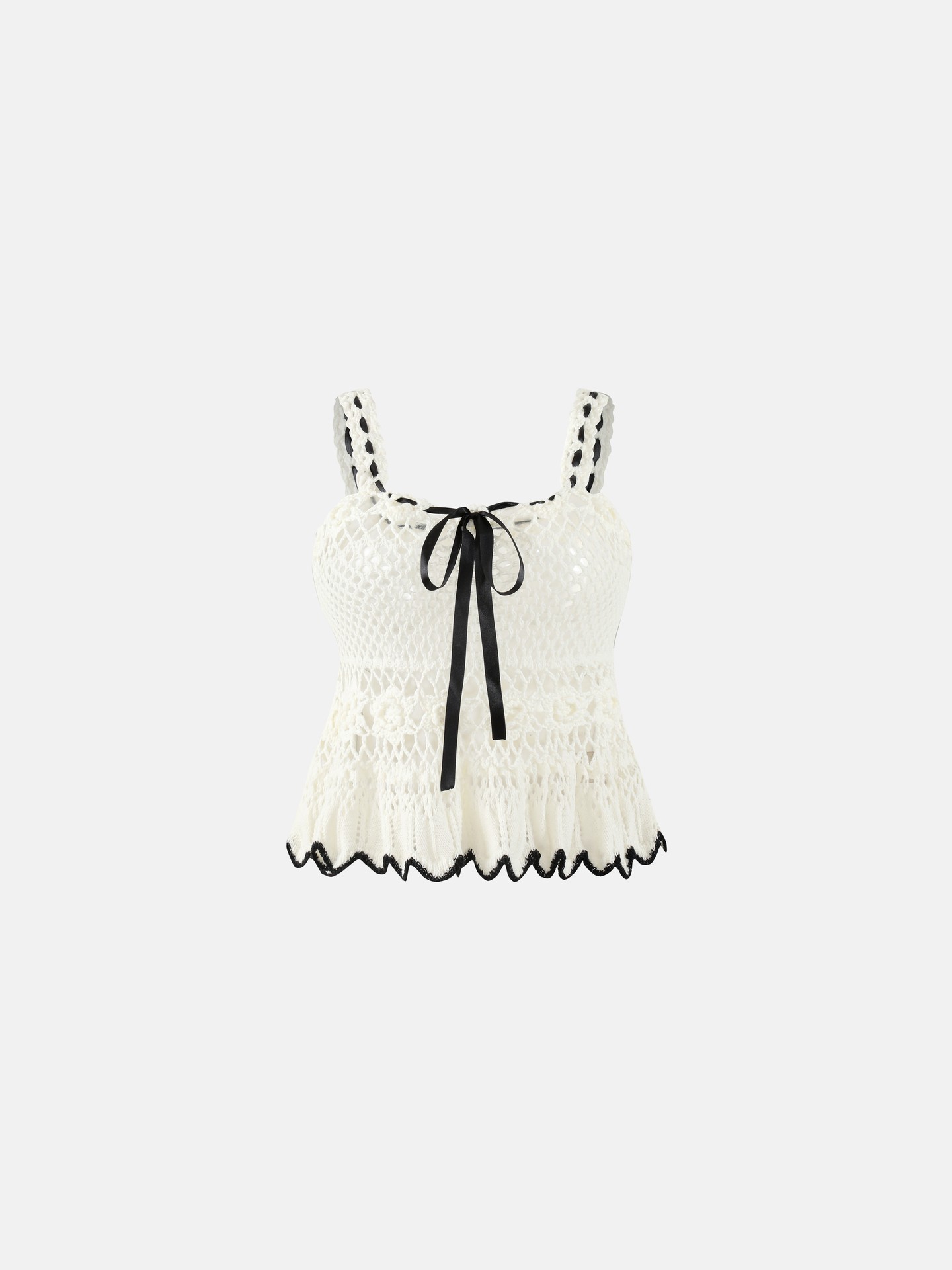 Ruffle Knit Top