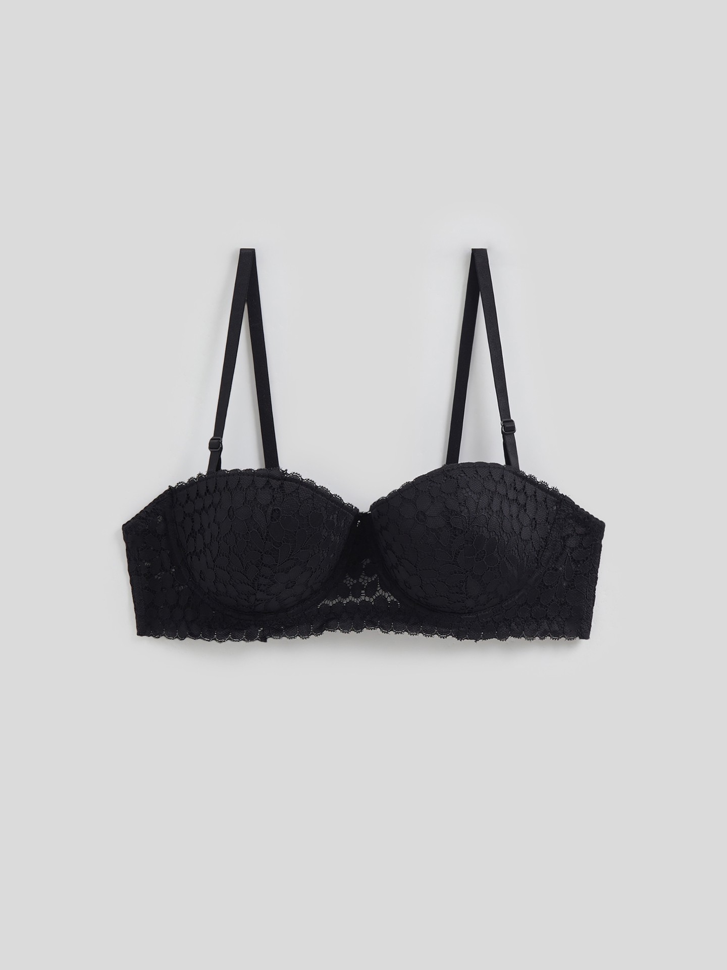 Embroidered Push-up Bra