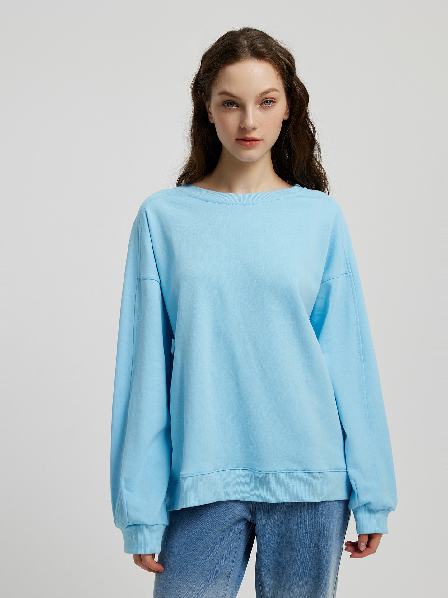 Oversized store cotton sweatshirt