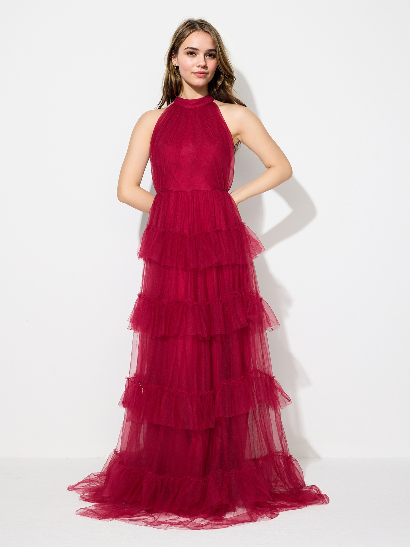 Draped Cocktail Dress