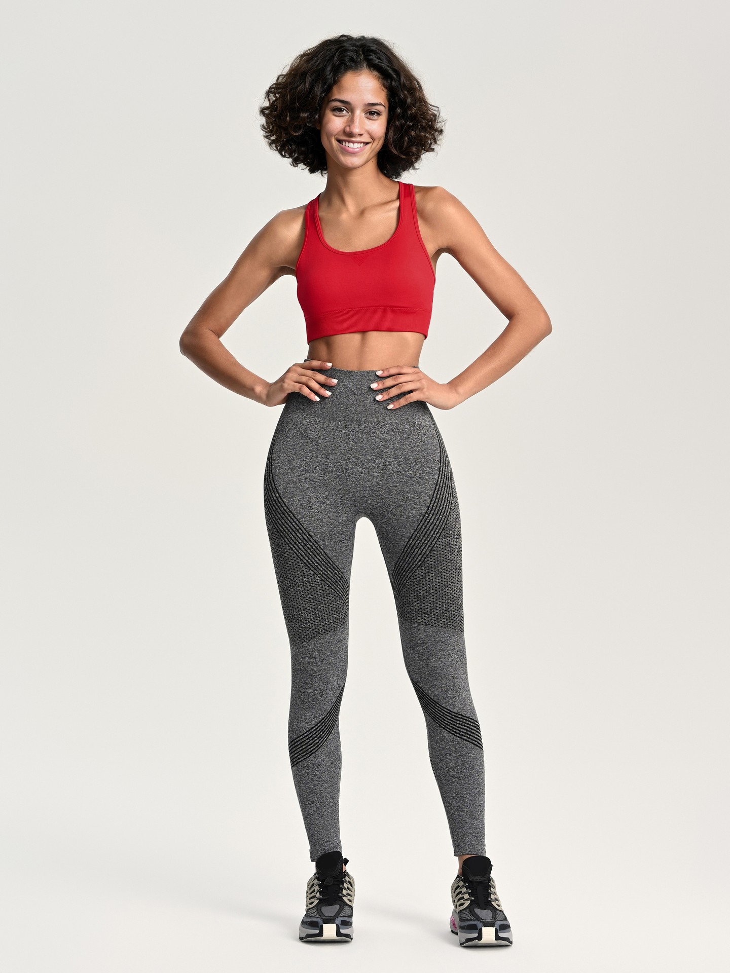 Patterned store sports leggings