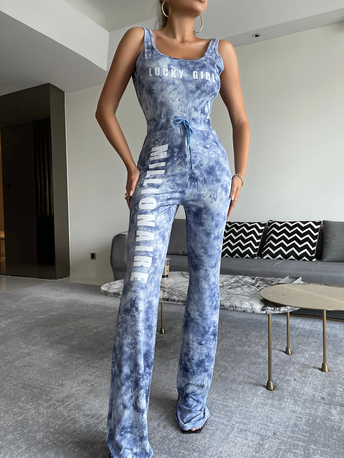 Tie dye Pant Jumpsuit