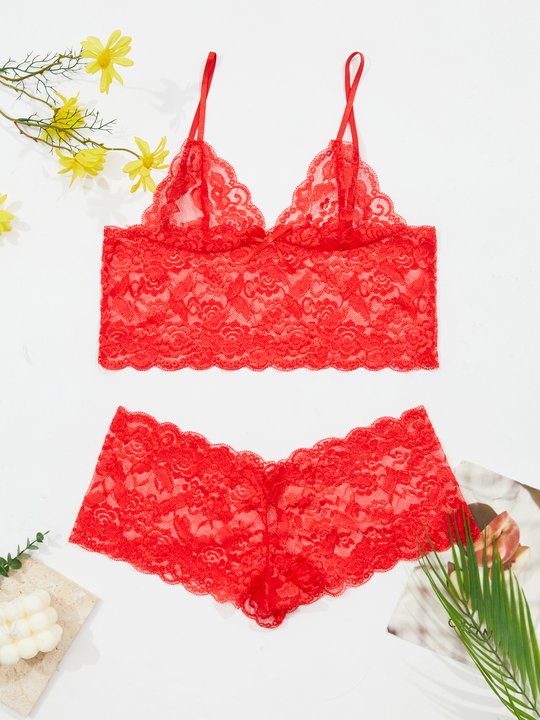 14 Sexiest Red Lingerie Sets - Red Bras and Panties