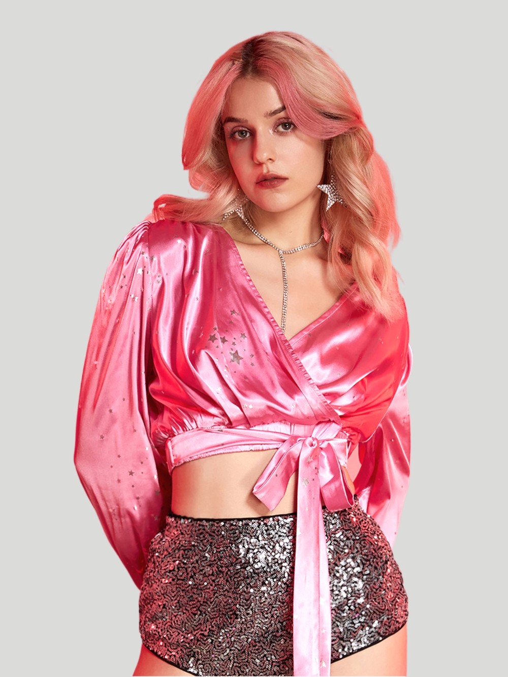 knot pullover blouse