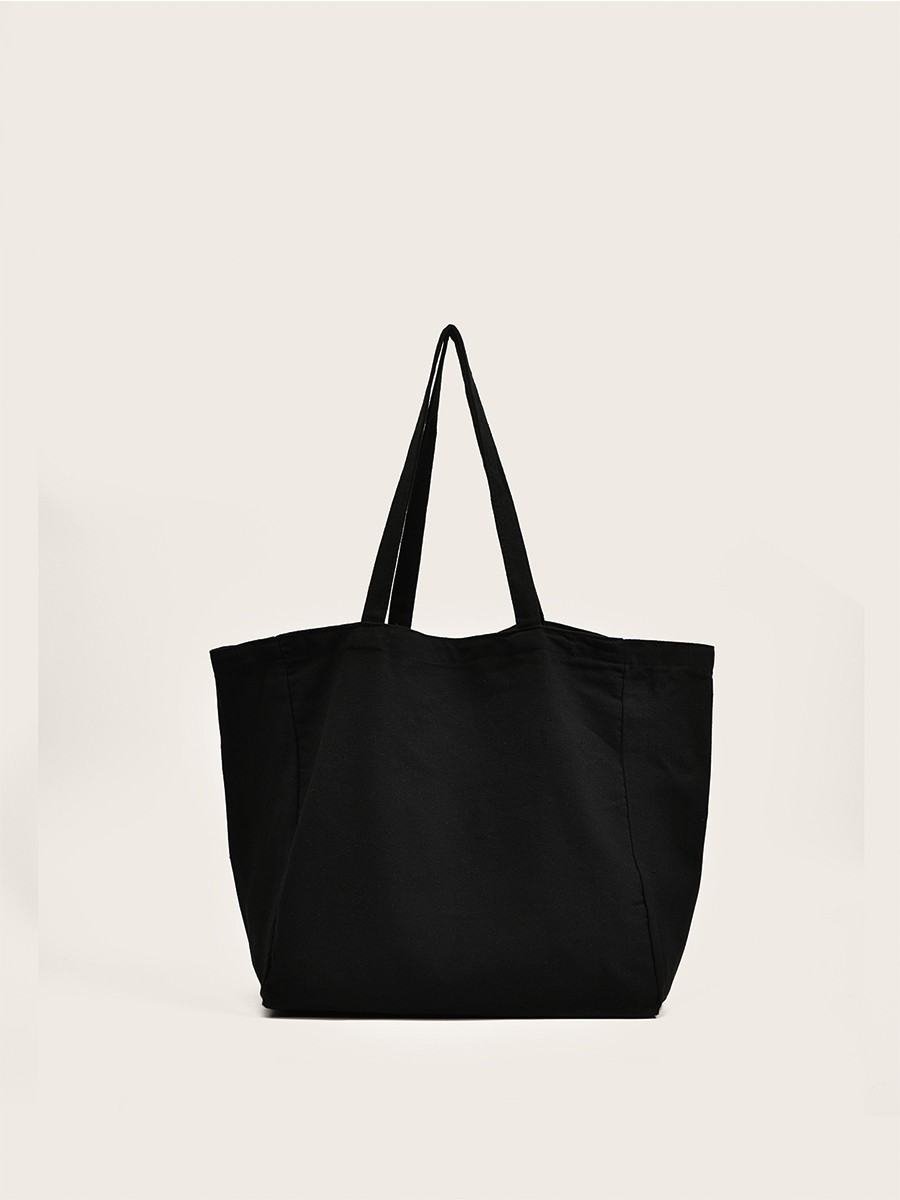 Plain black tote new arrivals