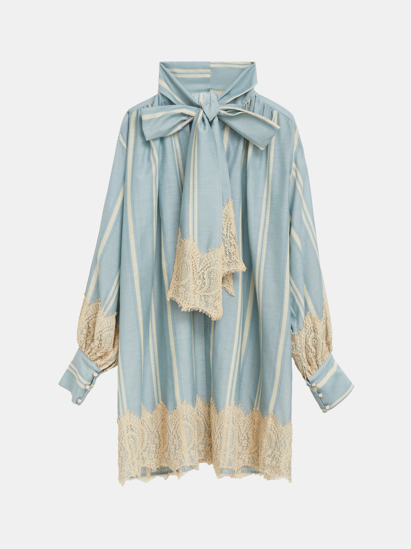 Knotted Shirt Dress