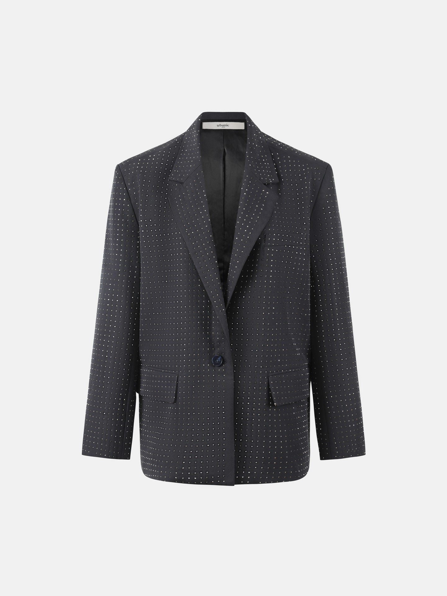 Rhinestone Classic Blazer