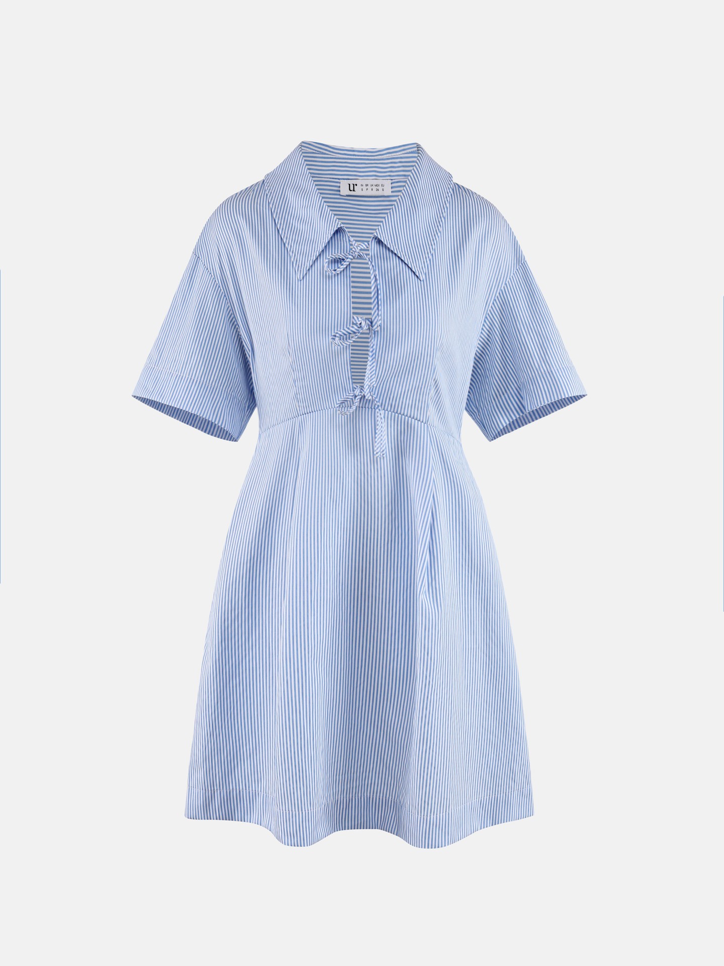 Striped Shirt Dress