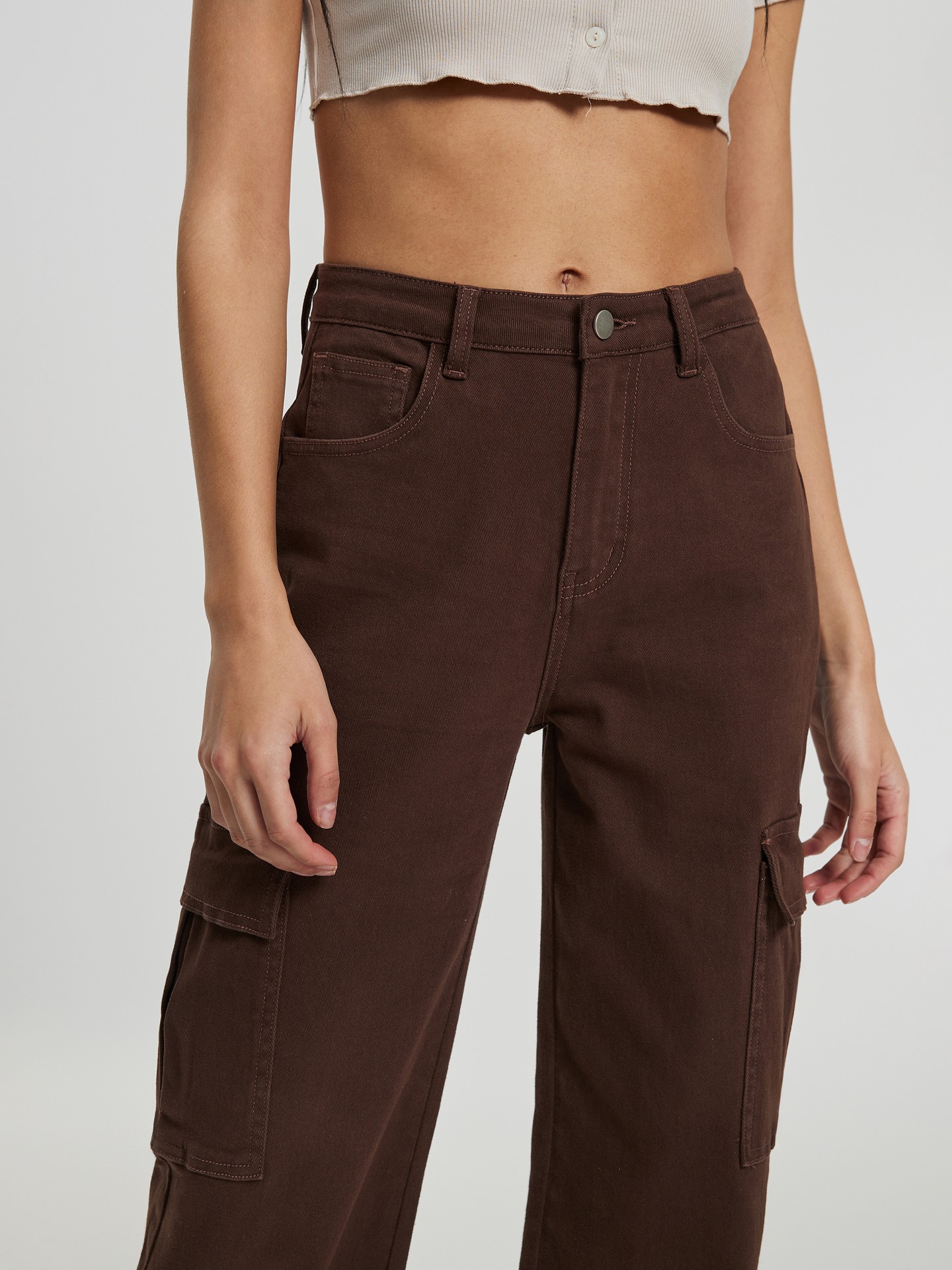 URBANIC Women Brown Pocket Wide Leg Jeans Price in India, Full  Specifications & Offers