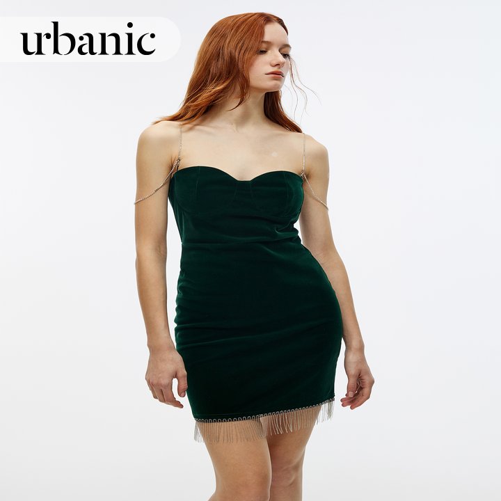 Fringe Cocktail Dress丨Urbanic | Most Favourite