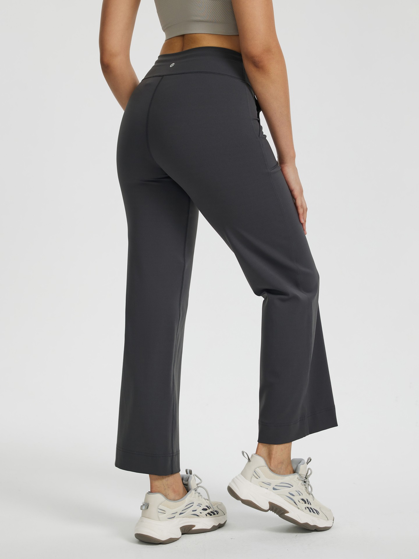 Sport crop pants - GERY