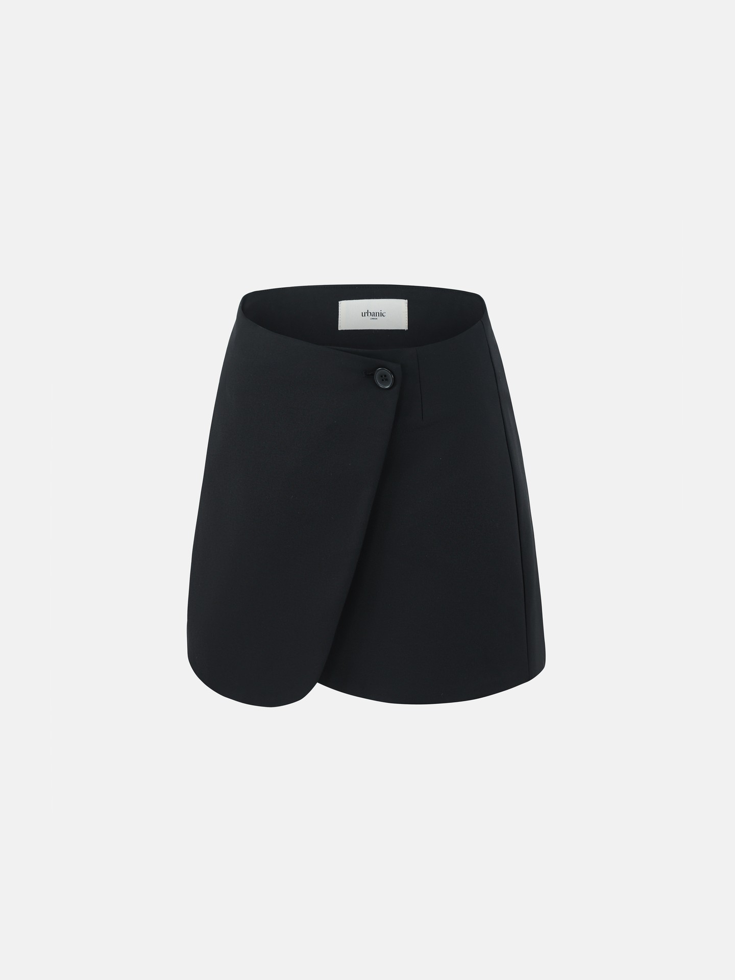 Asymmetric Wrap Skirt