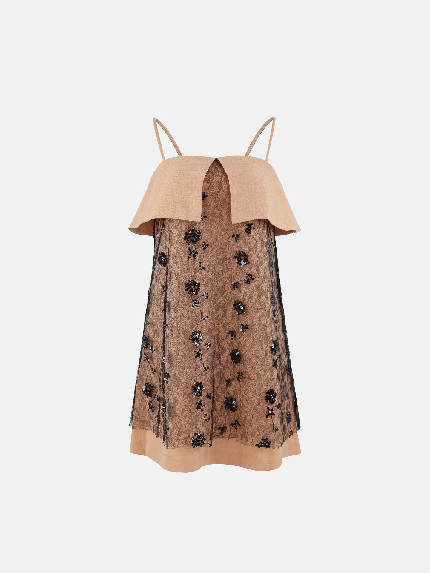 Sequinned A-Line Dress