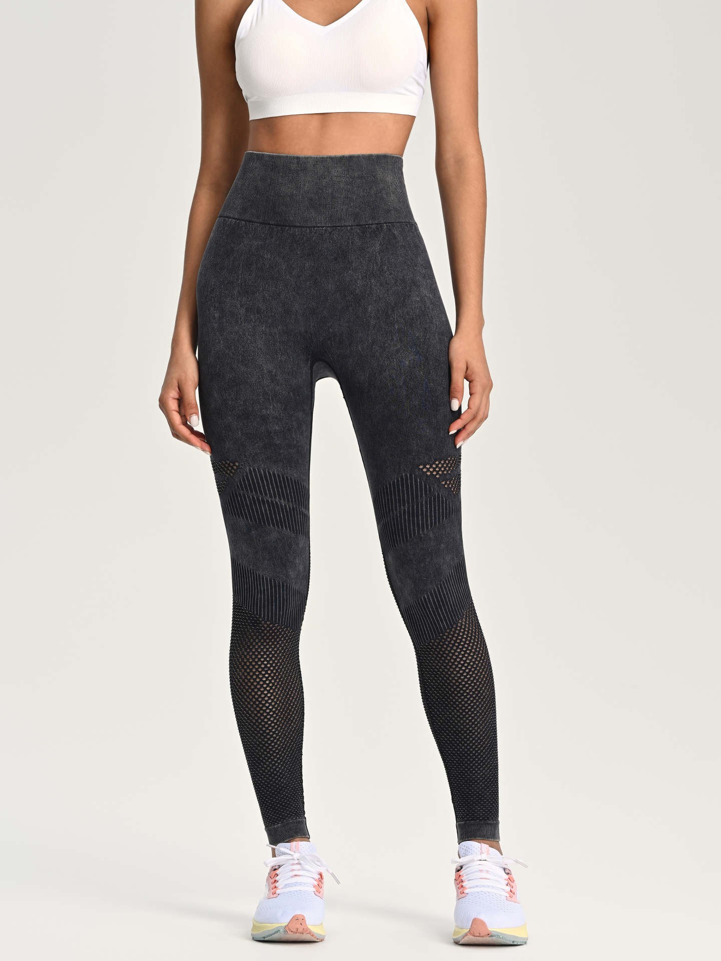 Patterned Sports Leggings丨Urbanic Most Favourite, 52% OFF