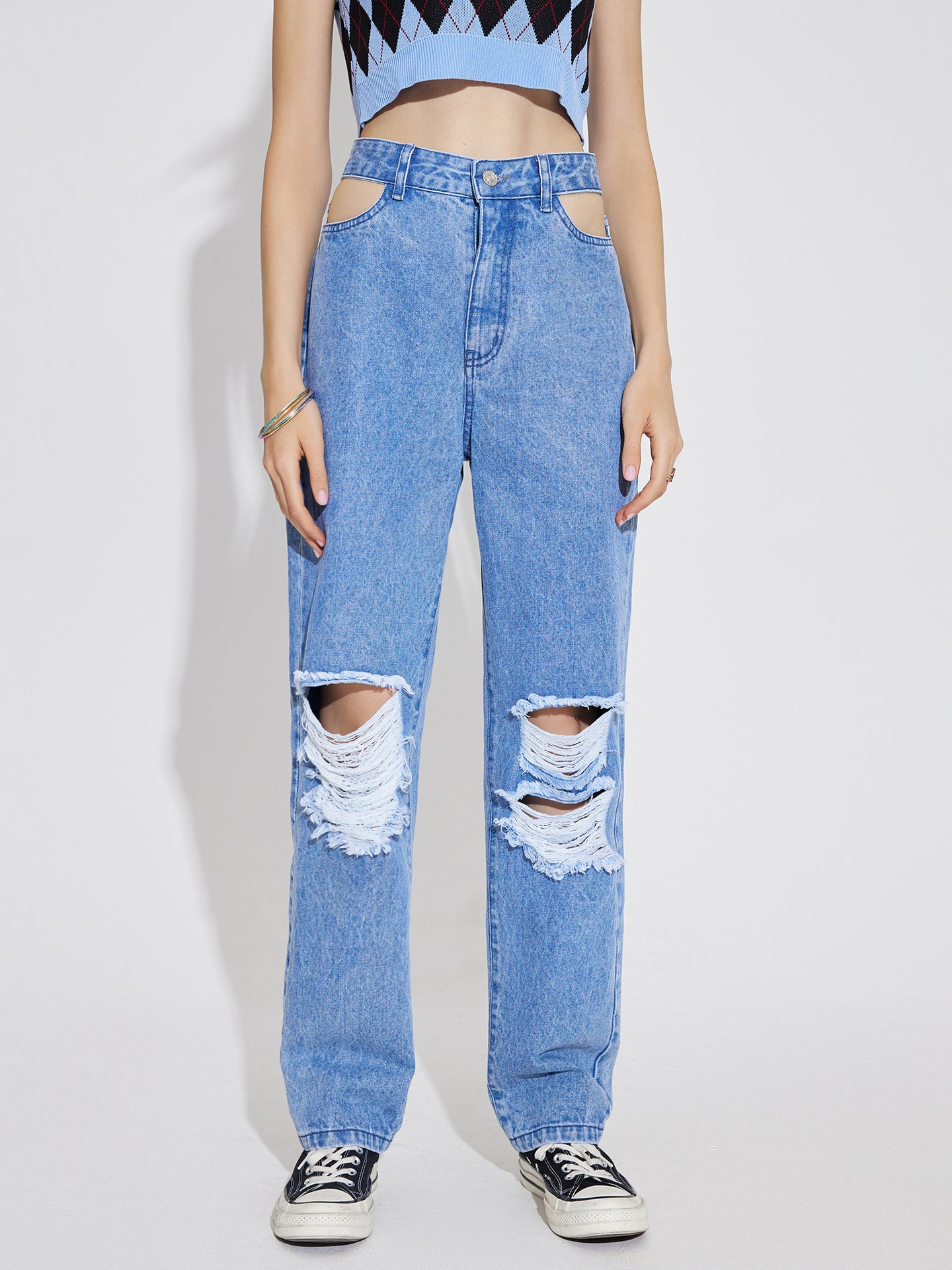 Low-waist Flare Leg Jeans丨Urbanic