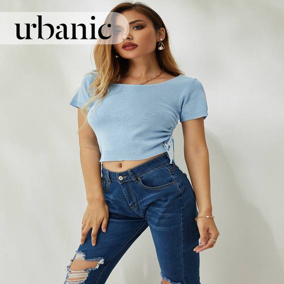 drawstring pullover t shirt urbanic