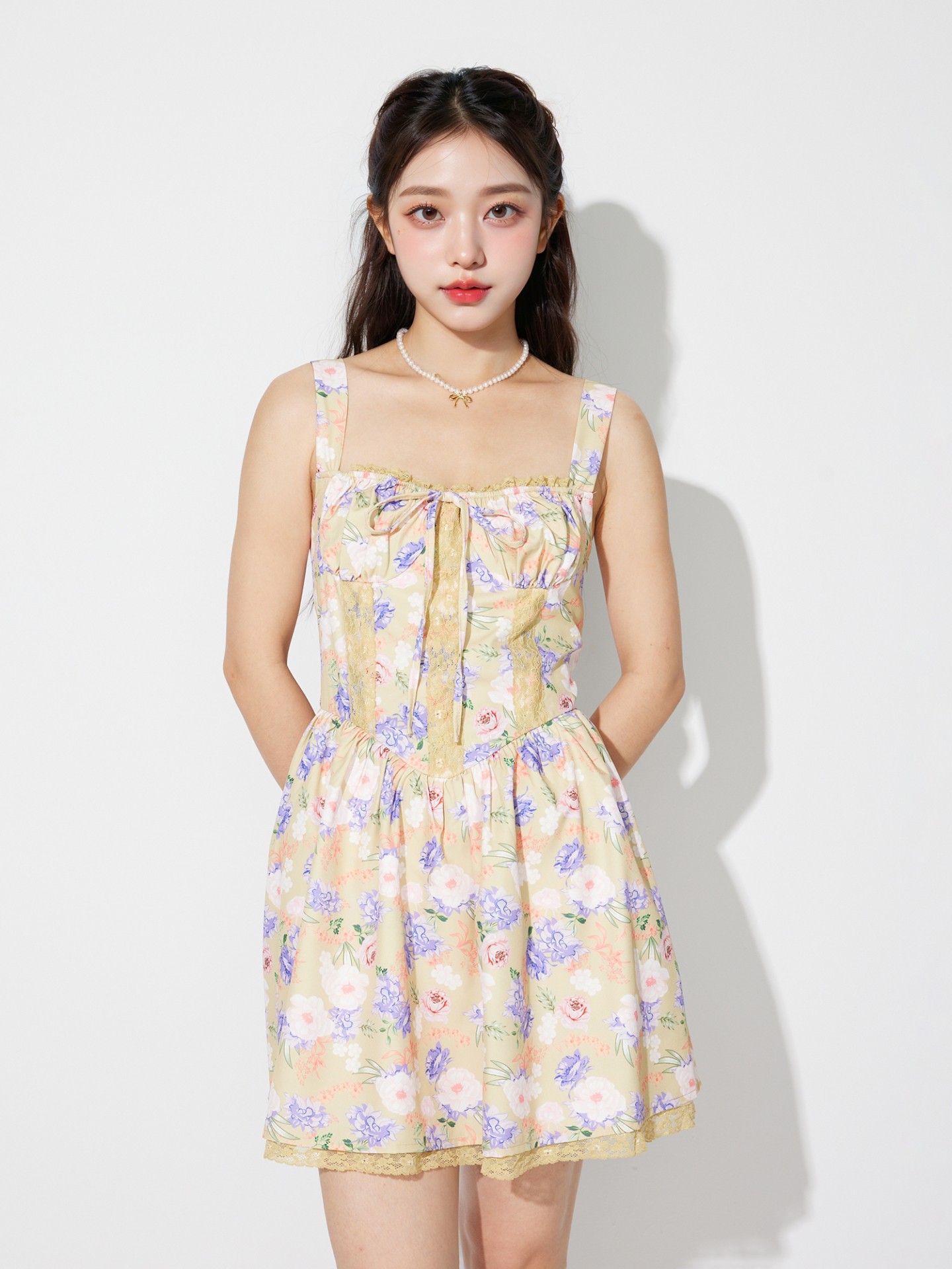 Tied A-Line Dress