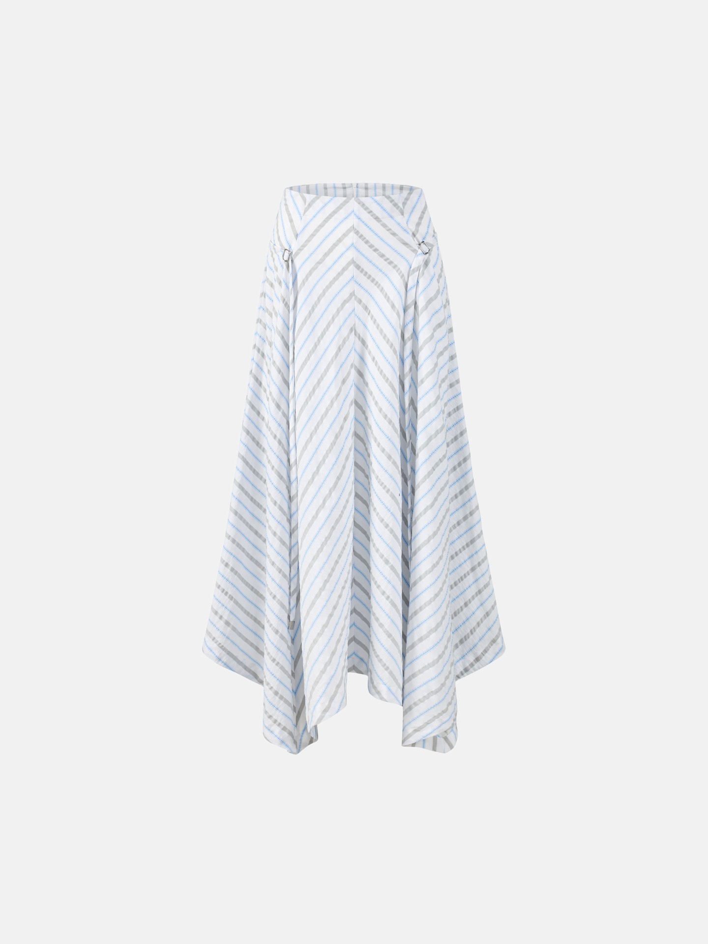 Buckle A-line Skirt