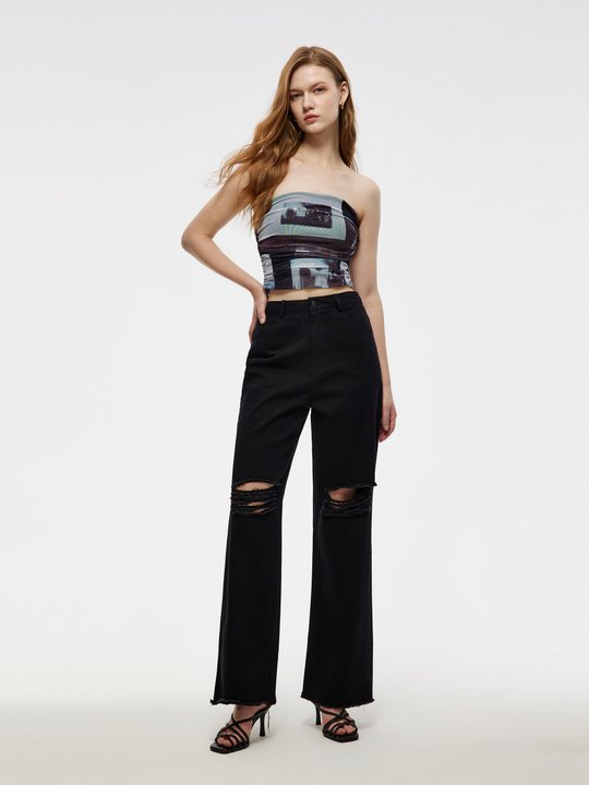 Dallyn Wide Leg Sash Culottes