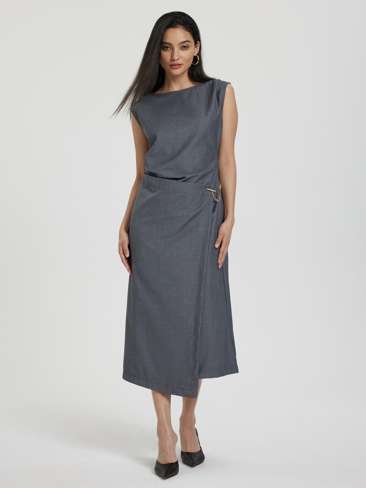 Chain Tank Dress