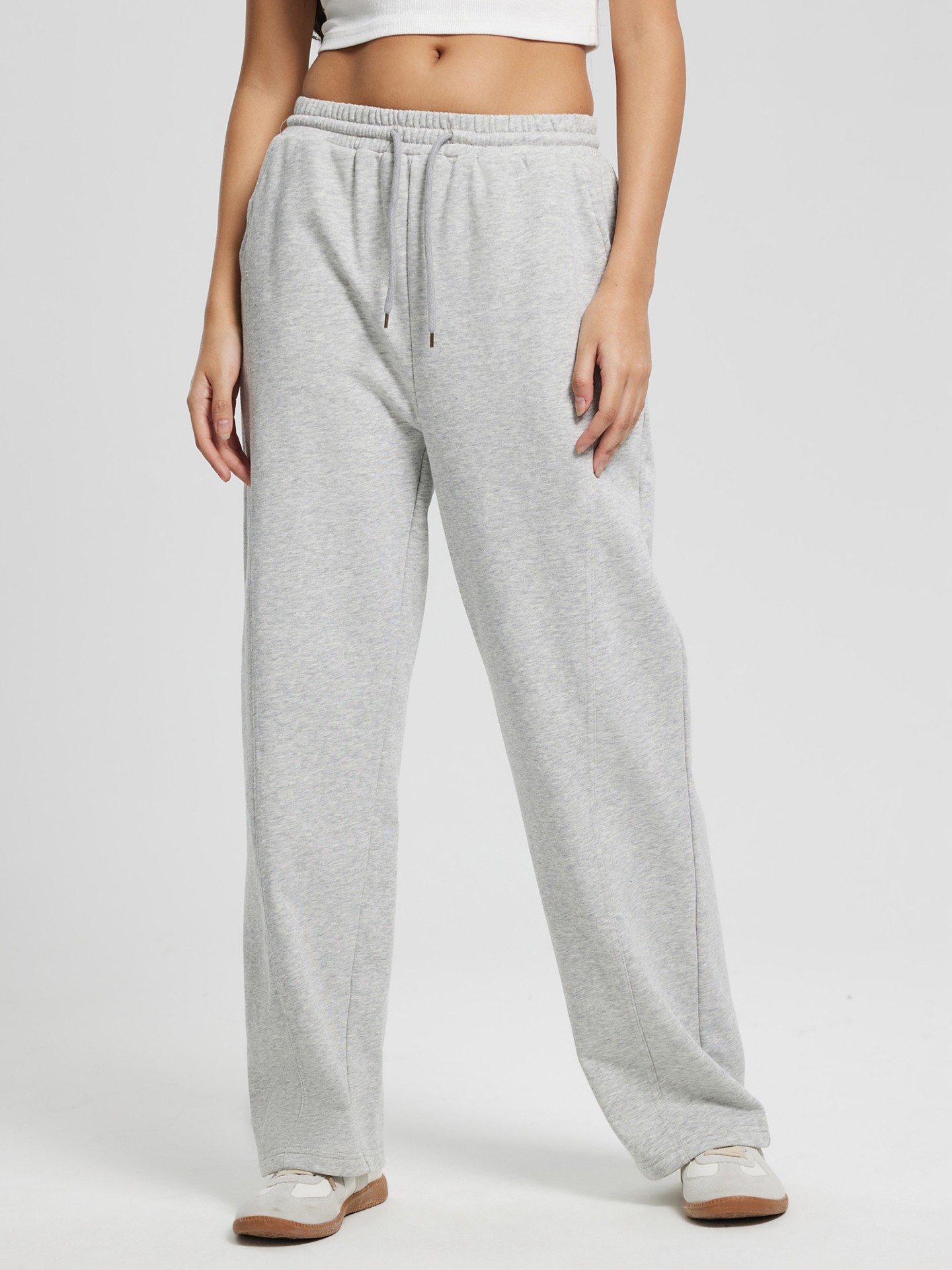 Female Grey Ladies Plain Track Pant, Waist Size: 30 inch at Rs 579/piece in  Ghaziabad
