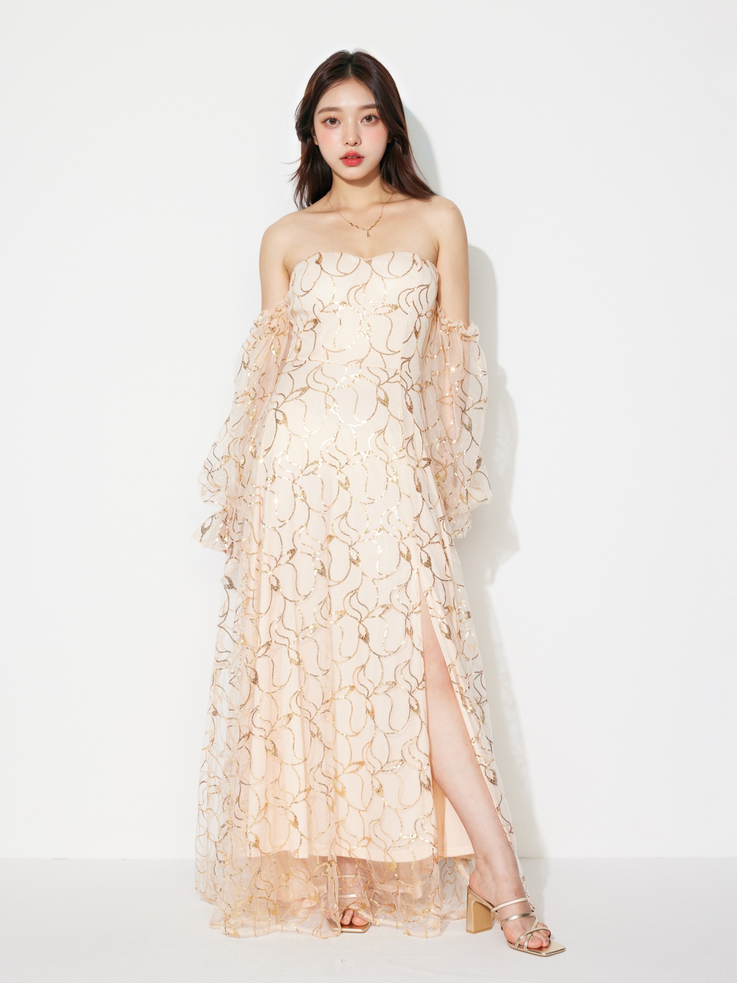 Patchwork A-Line Dress