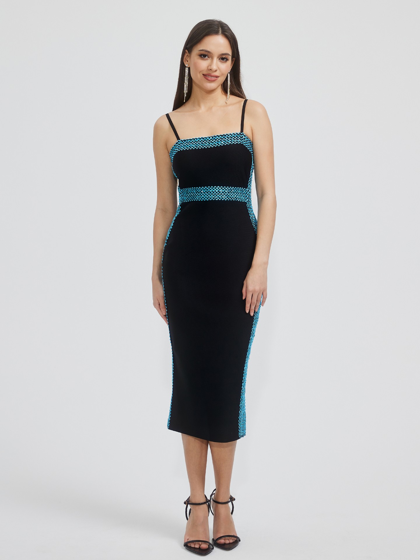 Sequinned Bodycon Dress