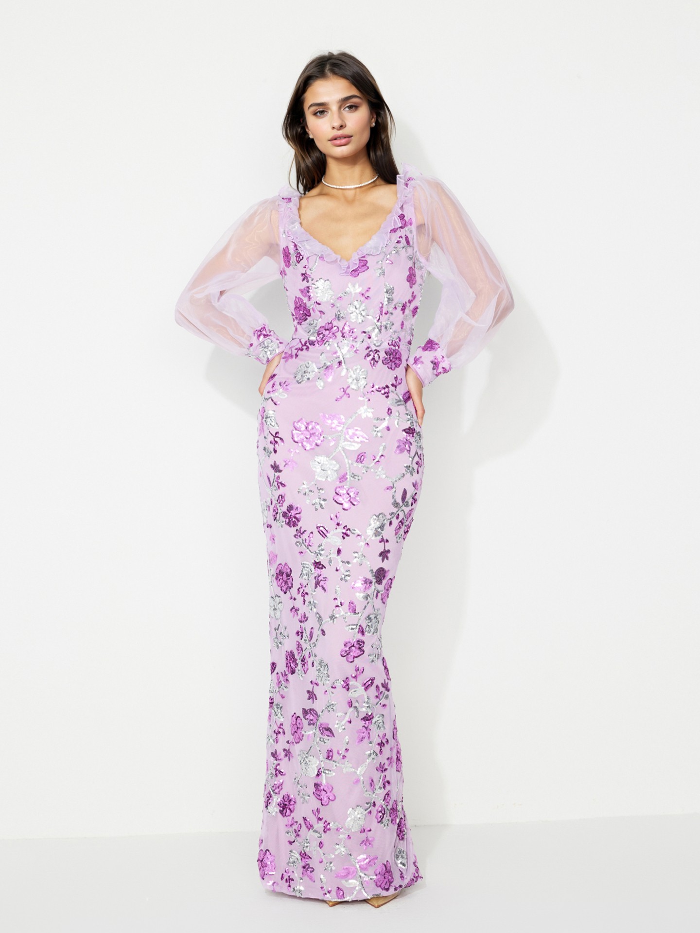 Ruffle Cocktail Dress