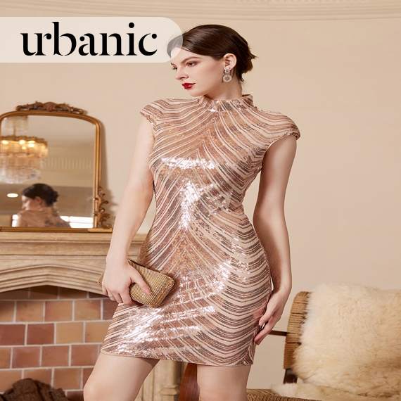 I Fashion and Lifestyle I Shop Online Sequins Cocktail Dress