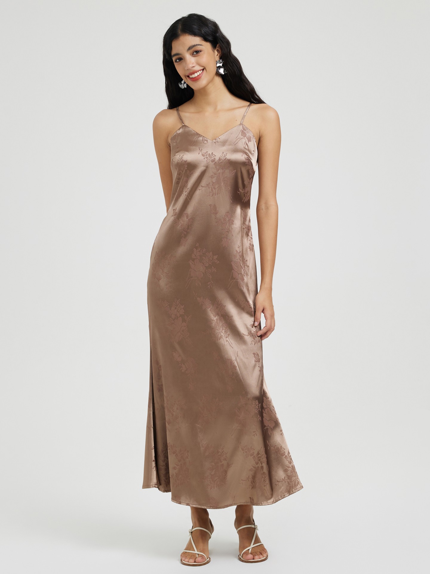 Printed Slip Dress