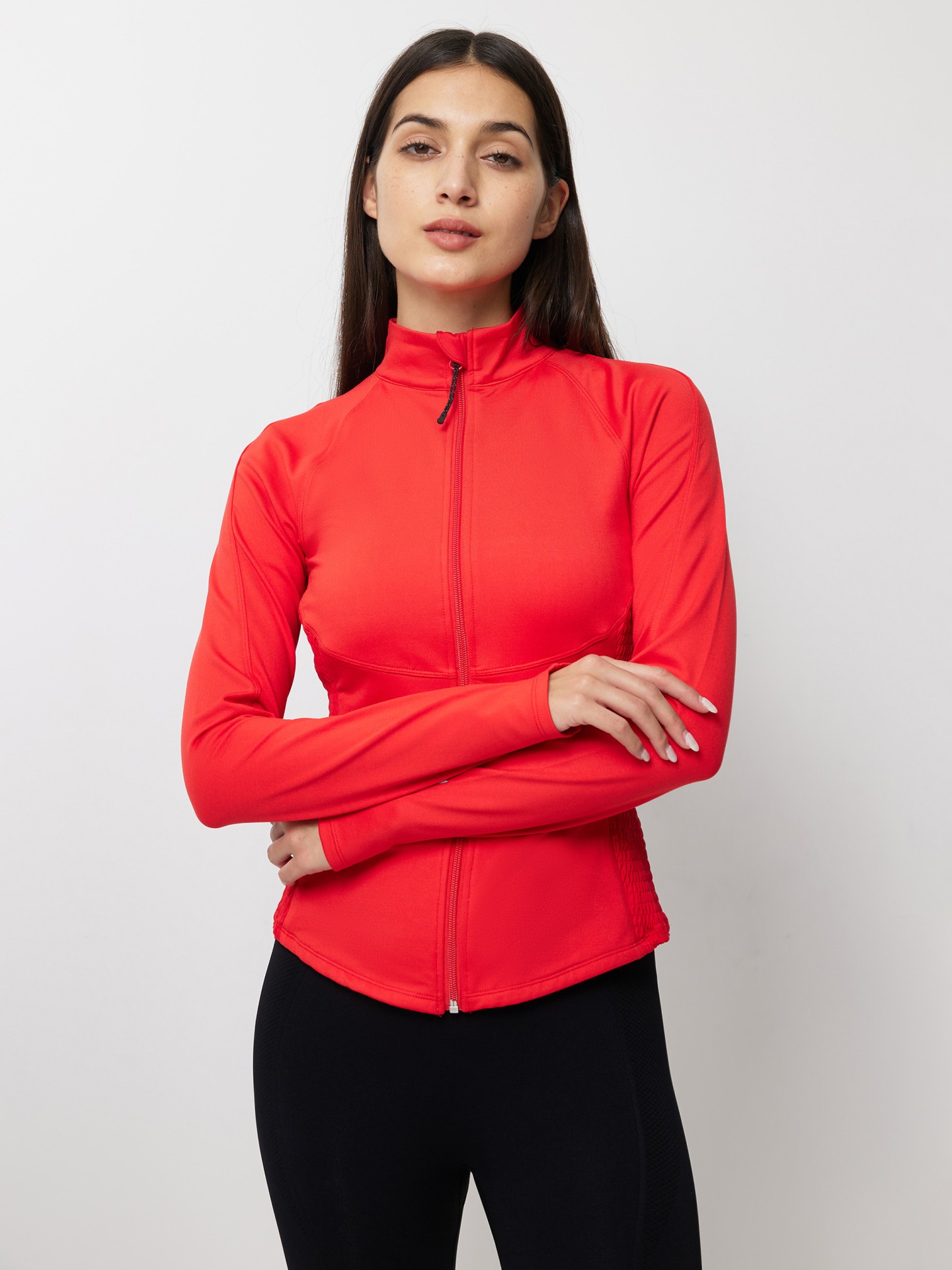 Red sports sale jacket womens