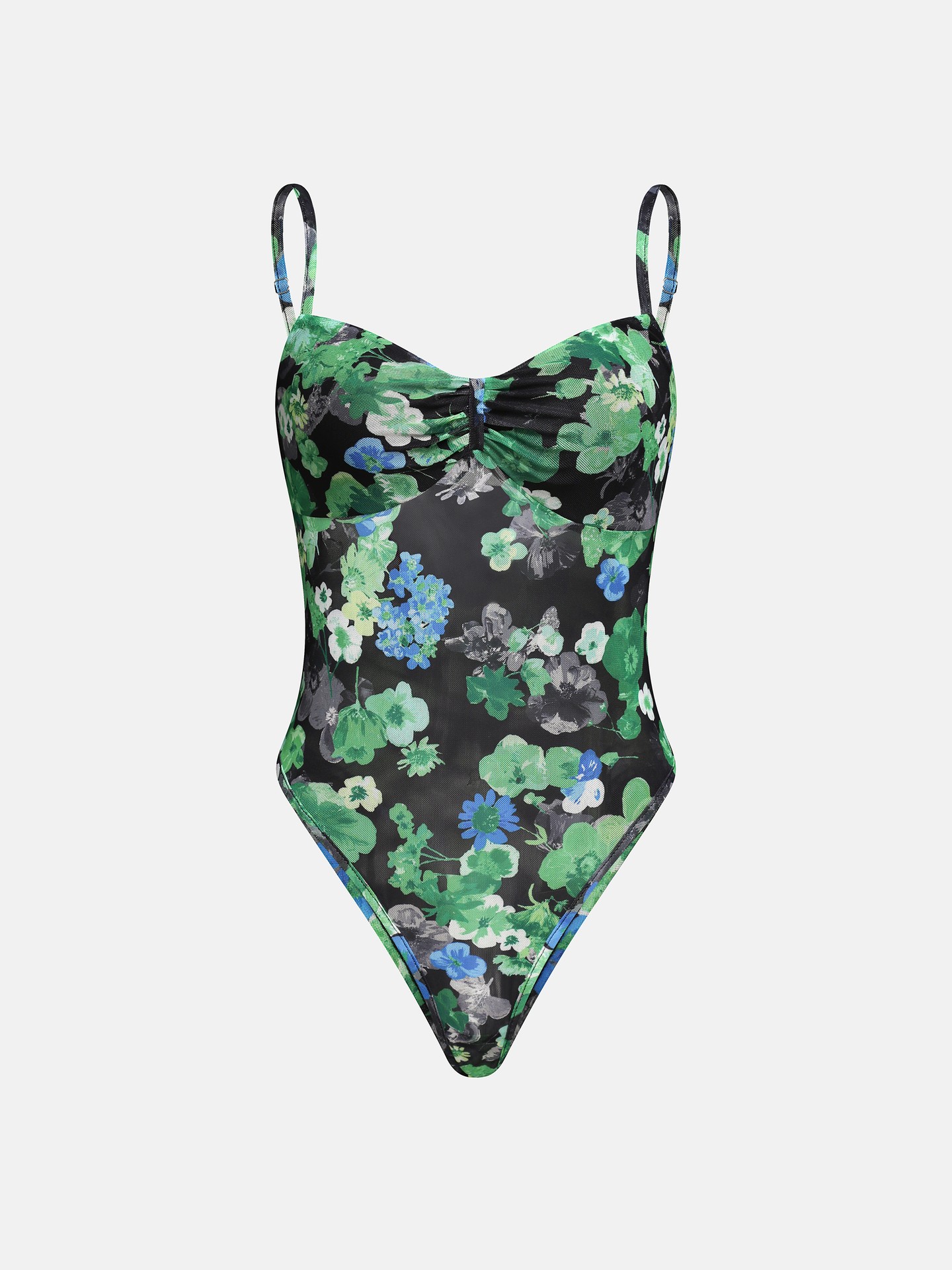 Floral Print Bodysuit