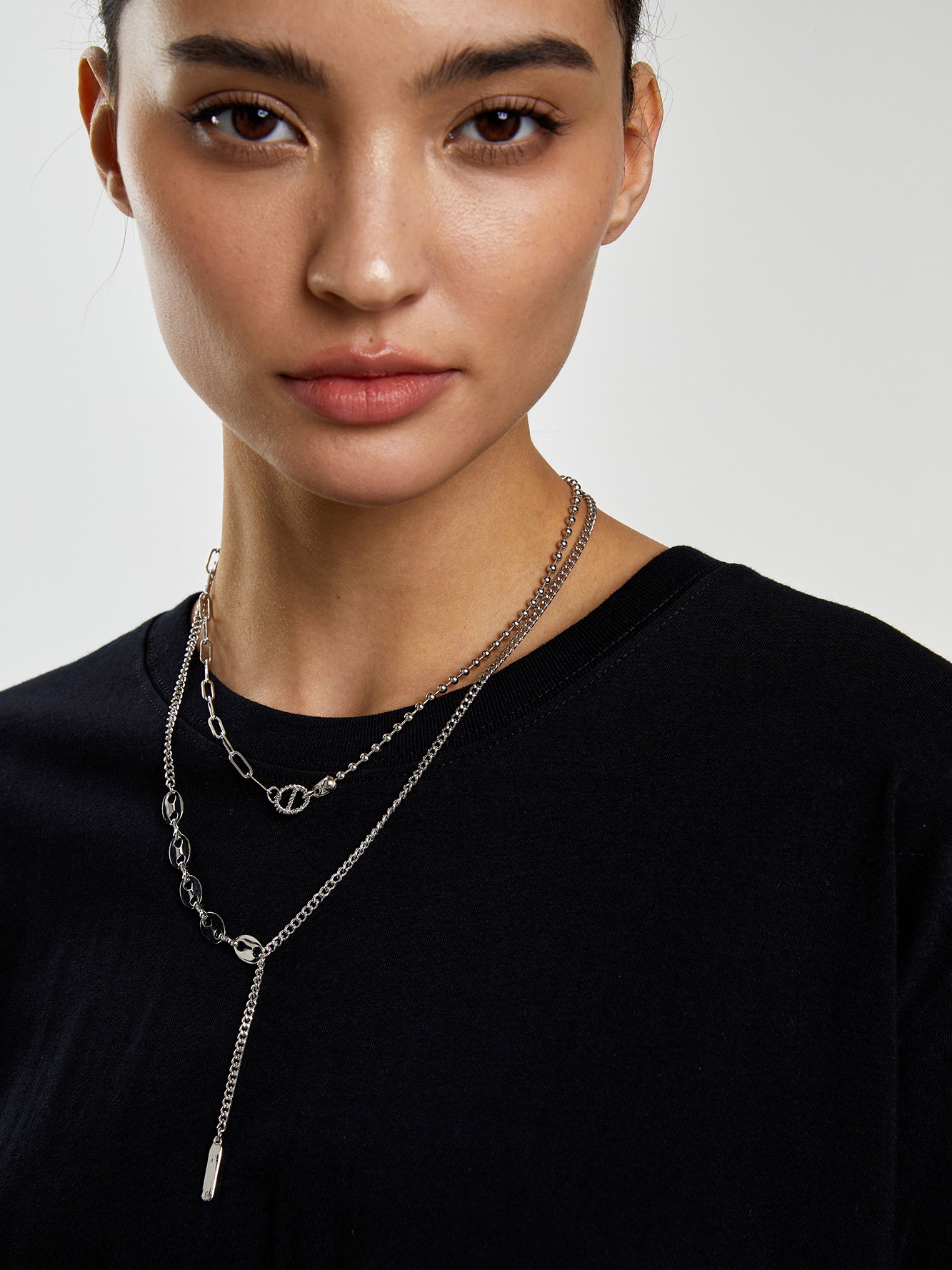 Artificial sales chain necklace