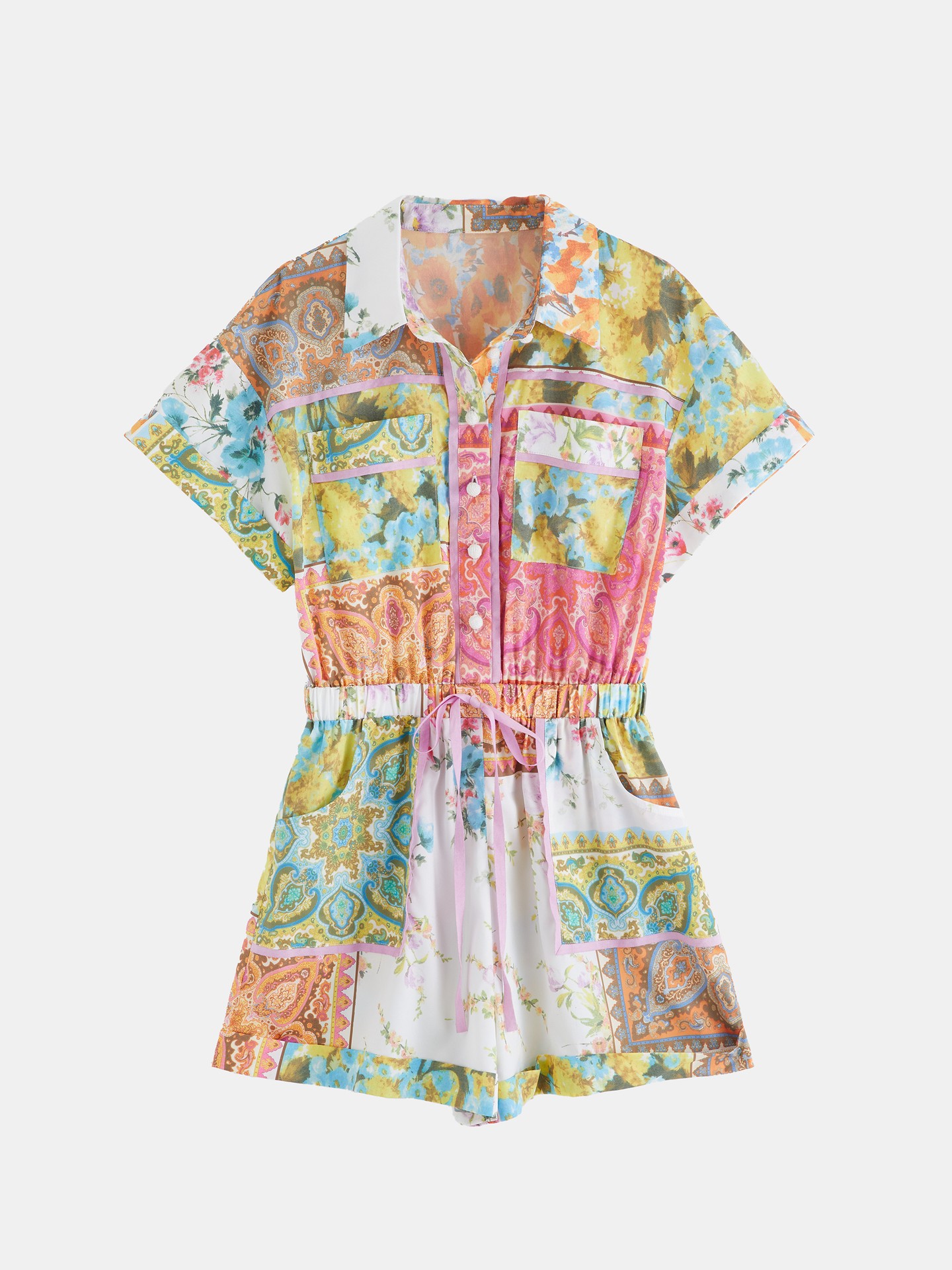 Buttoned Playsuit