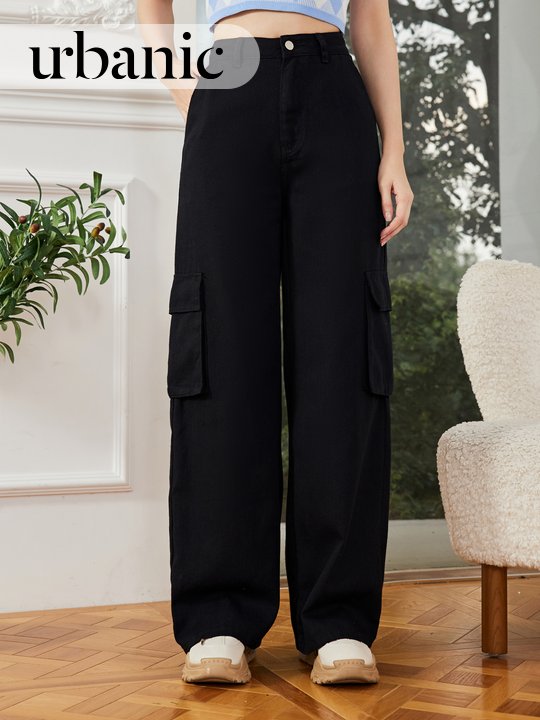 I Fashion and Lifestyle I Shop Online Pocket Wide Leg Jeans