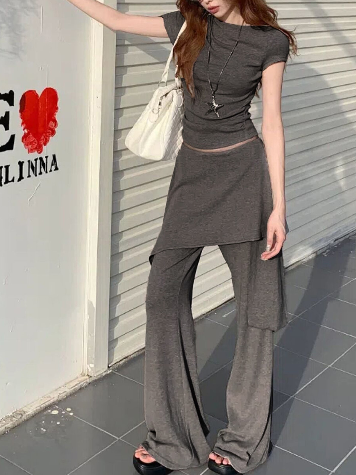 Fake 2 PCS Co-ord Set