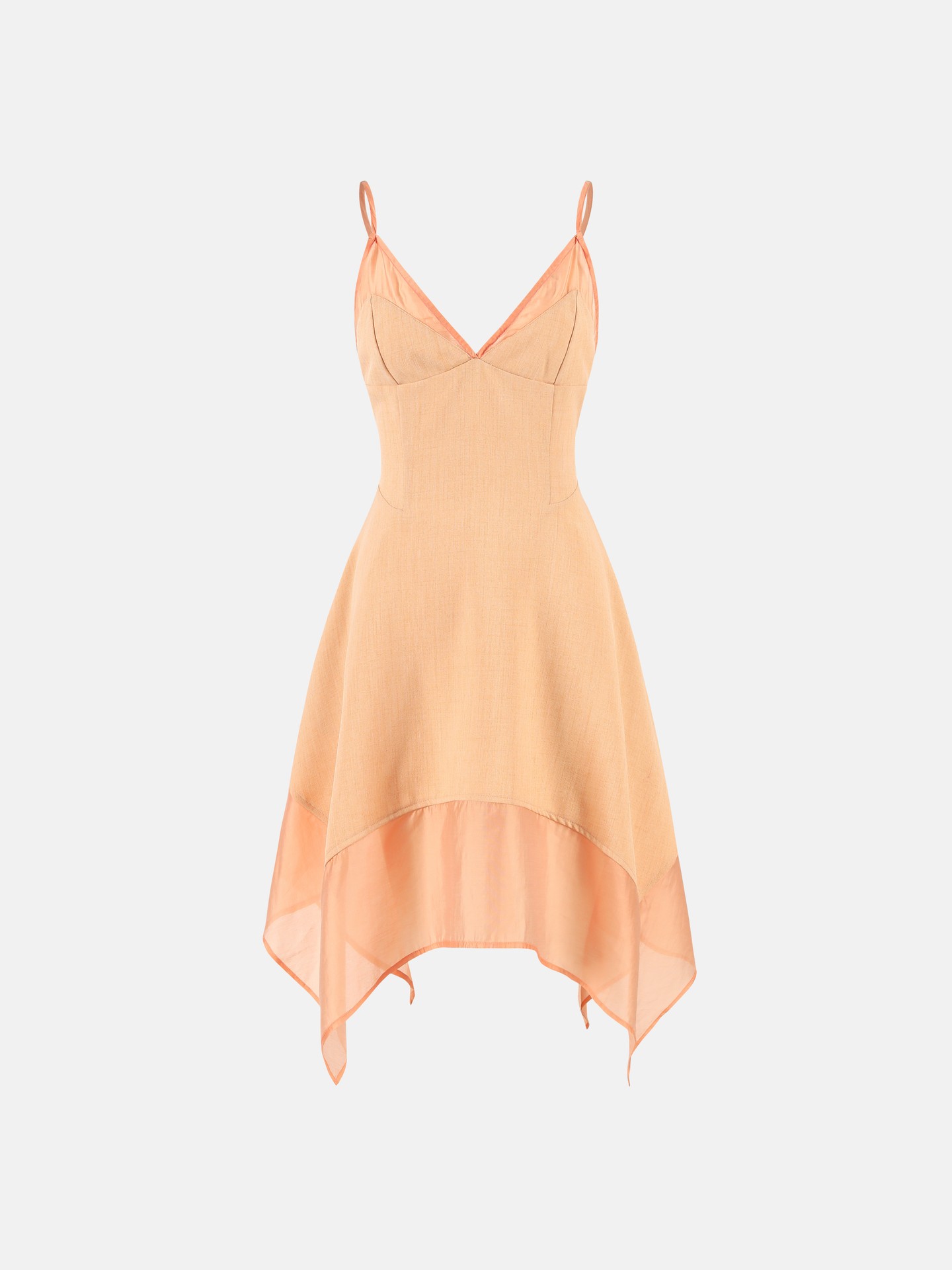 Sheer A-line Dress