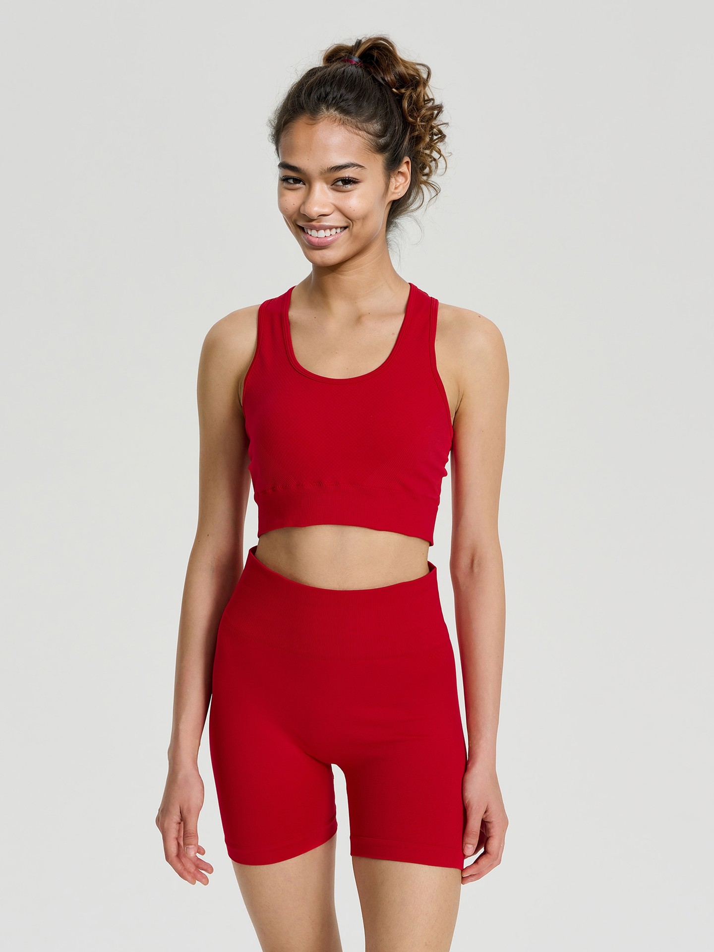 Sports Bra & Shorts Co-Ords Set