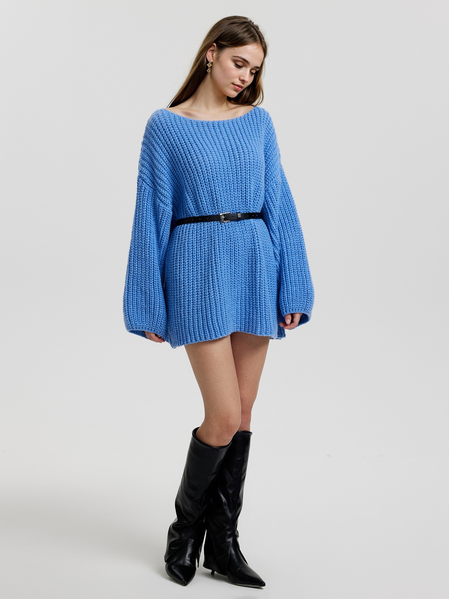 Belted Knit Pullover丨Urbanic