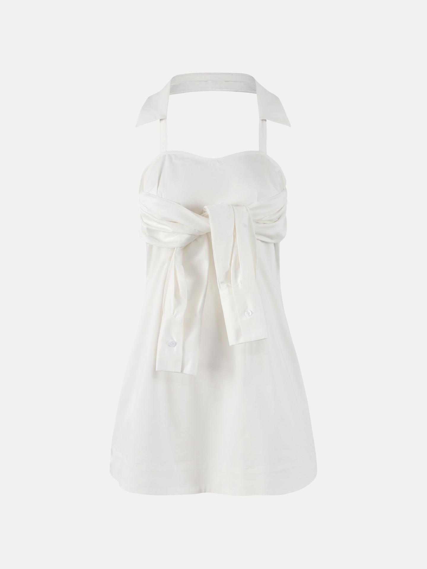 Open Back A-line Dress