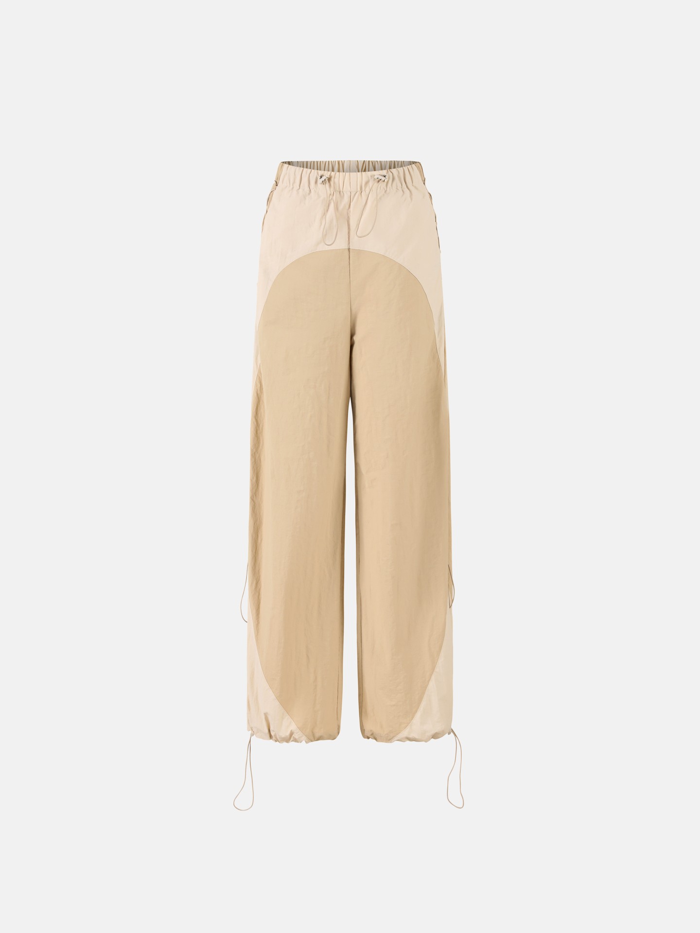 Patchwork Wide Leg Pants