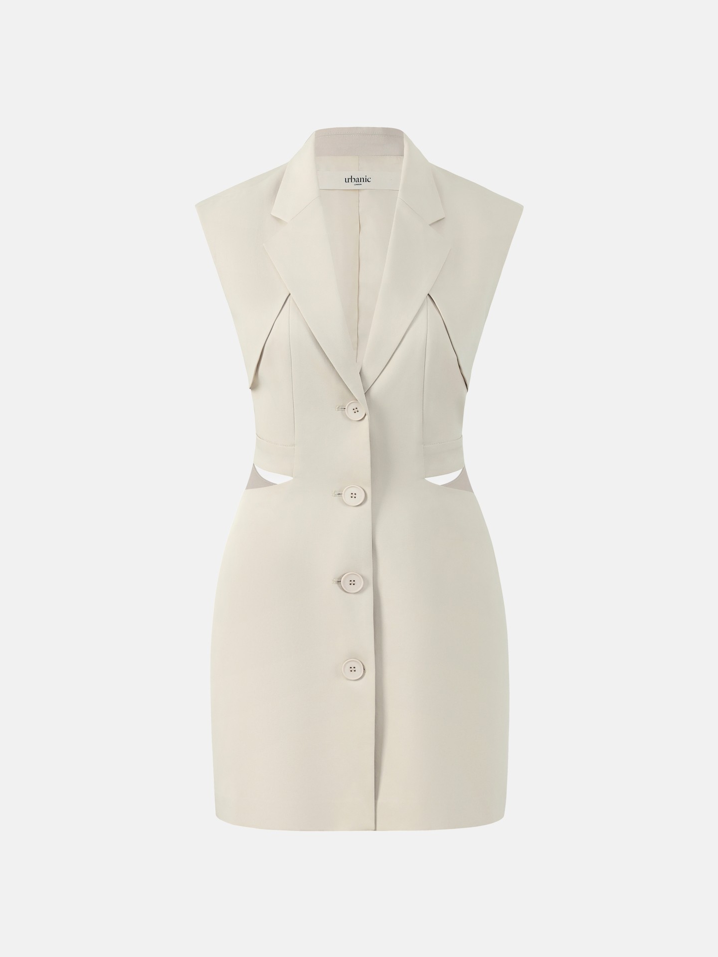 Cut Out Blazer Dress