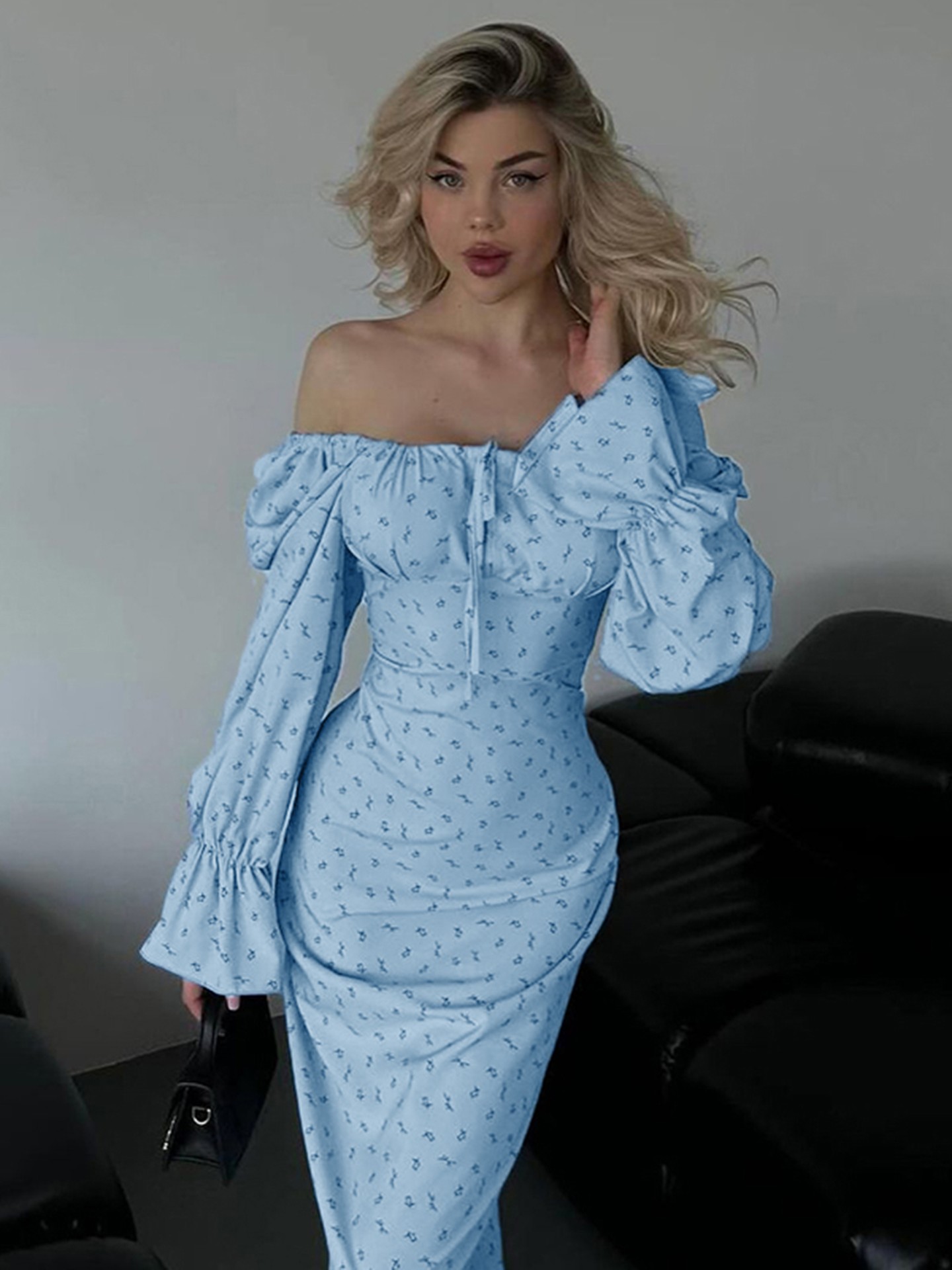 Floral A-line Dress