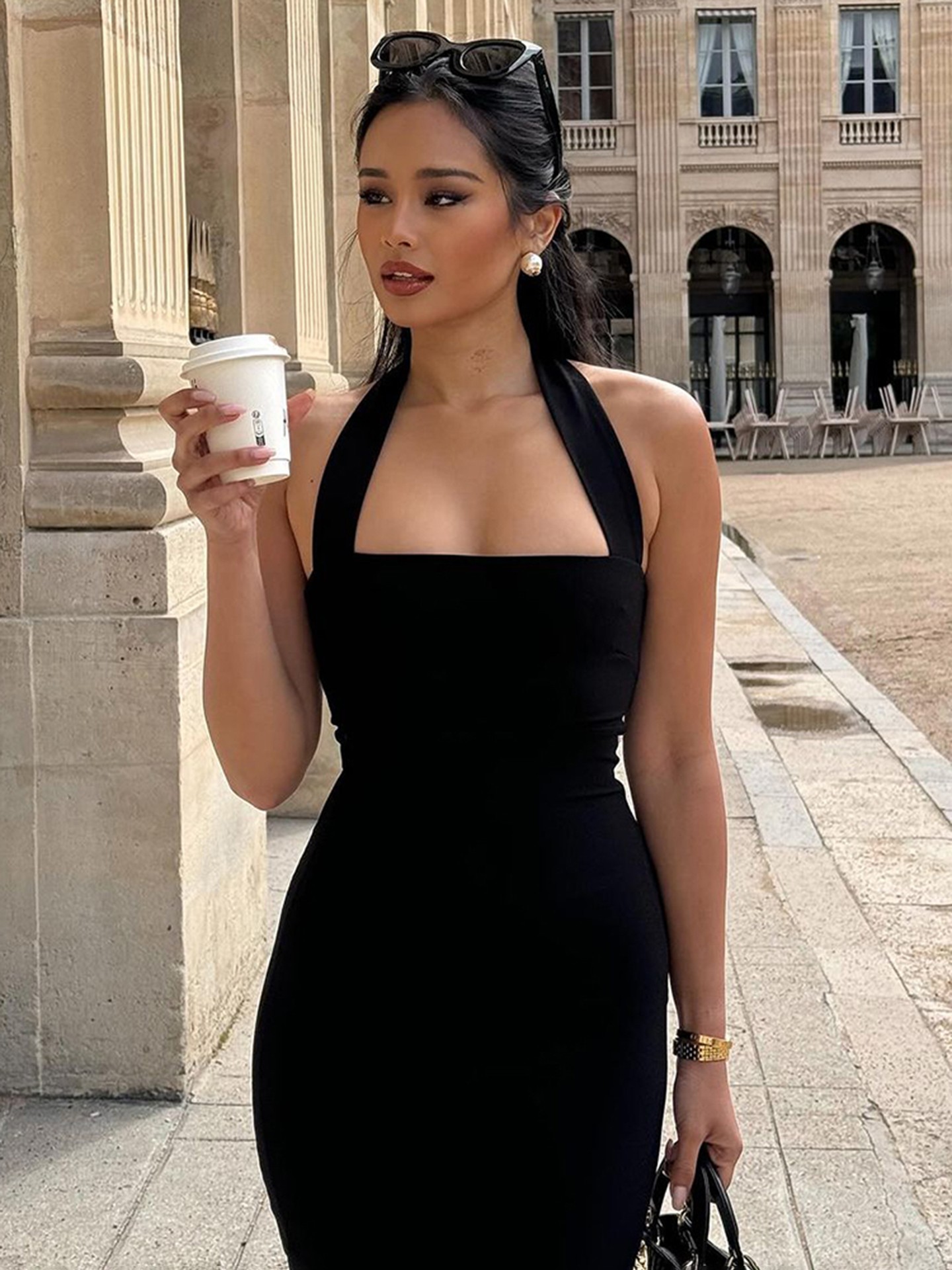 Open Back Cocktail Dress