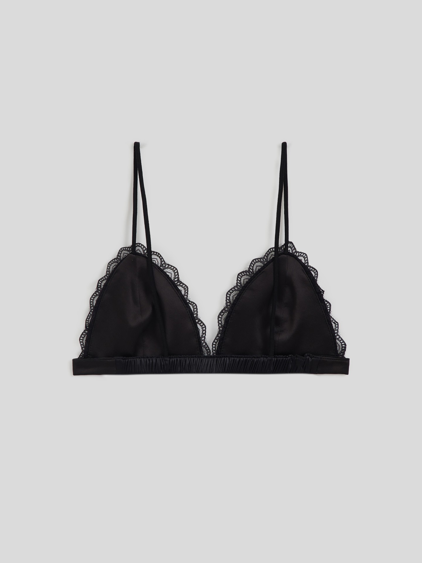 Lace-trimmed Push Up Bra丨Urbanic